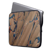 Farbige Viktorianische Papierabdeckung Laptopschutzhülle (Vorderseite Links)