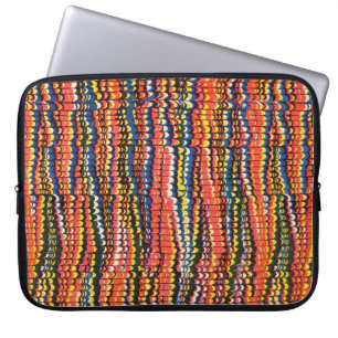 Farbige Viktorianische Papierabdeckung Laptopschutzhülle