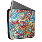 Farbige Viktorianische Papierabdeckung Laptopschutzhülle (Vorne Rechts)