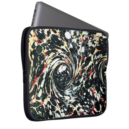 Farbige Viktorianische Papierabdeckung Laptopschutzhülle (Vorne Rechts)