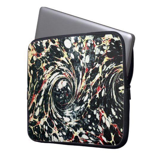 Farbige Viktorianische Papierabdeckung Laptopschutzhülle (Vorderseite Links)