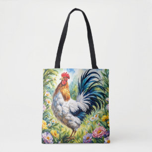 Farbige Vintage Aquarellfarben Tasche
