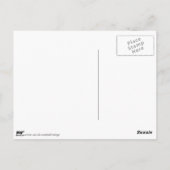 Farbige Vintage Entenmalerei Postkarte (Rückseite)