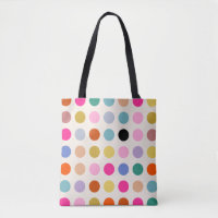 Farbige Vintage geometrische Punkte