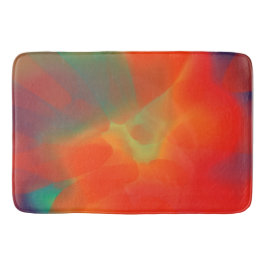 Farbige Vintage Krawatte Badematte