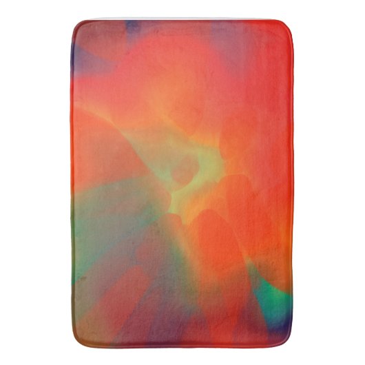 Farbige Vintage Krawatte Badematte (Vorderseite Vertikal)