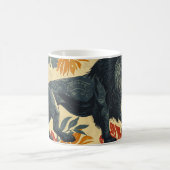 Farbige Vintage Löwen Kaffeetasse (Mittel)