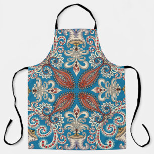 Farbige Vintage Mandala-Motive nahtlos Schürze