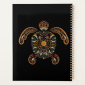 Farbige Vintage Schildkrötendesign-Schiebe Planer (Rückseite)