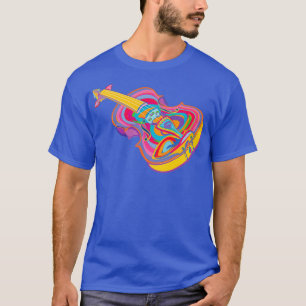 Farbige Violine 1 T-Shirt