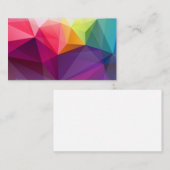 Farbige Visitenkarte (Vorne/Hinten)