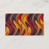 Farbige Visitenkarte (Rückseite)