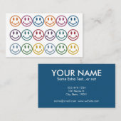 Farbige Visitenkarten Visitenkarte (Vorne/Hinten)