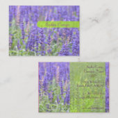 Farbige Visitenkarten-Vorlage Visitenkarte (Vorne/Hinten)