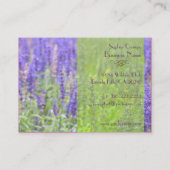 Farbige Visitenkarten-Vorlage Visitenkarte (Rückseite)