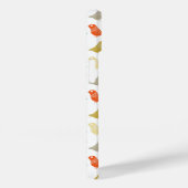 Farbige Vögel Abstraktes Retro-Muster Case-Mate iPhone Hülle (Rückseite / Rechts)