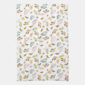 Farbige Vögel Geschirrtuch (Vertikal)