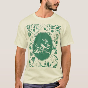 Farbige Vogel-Liebhaber T-Shirt Vogelbeobachtung