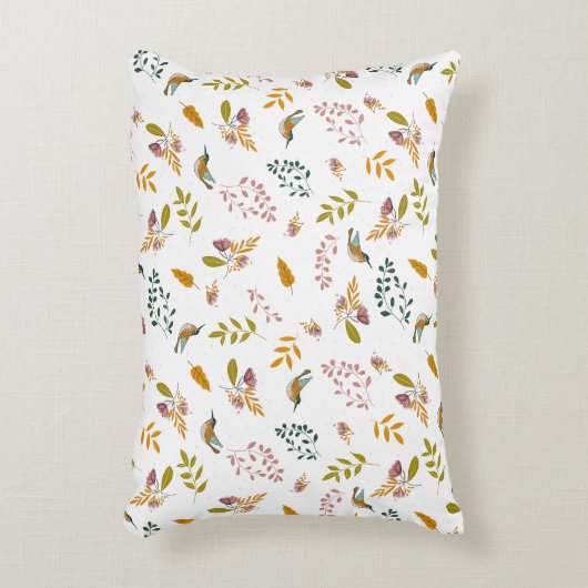 Farbige Vögel Pillowcase Dekokissen (Vorderseite(Vertikal))