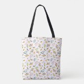Farbige Vögel Tasche (Rückseite)