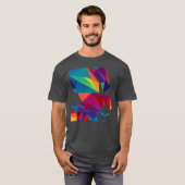 Farbige Vogelgeschenke T-Shirt (Vorne ganz)