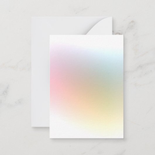 Farbige Vorlage Elegantes handgeschriebenes Monogr (Rückseite)