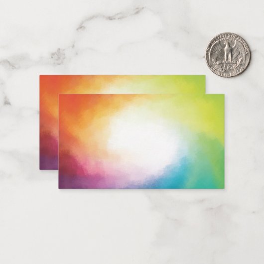 Farbige Vorlage für moderne Abstrakte Kunst (Vorderseite/Rückseite Beispiel)