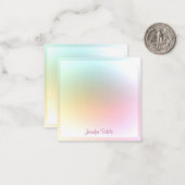 Farbige Vorlage Handgeschriebener Skripttext Moder (Vorderseite/Rückseite Beispiel)