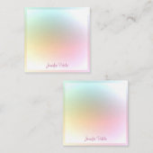 Farbige Vorlage Handgeschriebener Skripttext Moder (Vorne/Hinten)