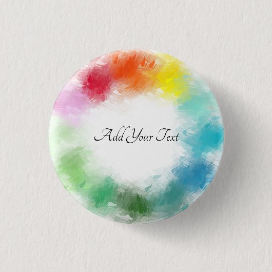 Farbige Vorlagenhandschrift mit benutzerdefinierte Button (Vorderseite)