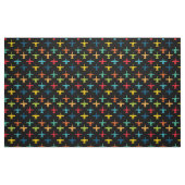 Farbige Vorwahlen der A-10-Kriegshetze Stoff (Fat Quarter (45,7 x 55,9 cm))