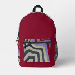 Farbige Waagen Druckknopfbeutel Bedruckter Rucksack