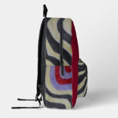 Farbige Waagen Druckknopfbeutel Bedruckter Rucksack (Links)