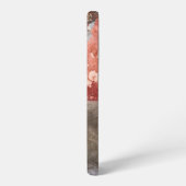 Farbige Wand mit blauer Tür Samsung Galaxy Hülle (Linke Seite)