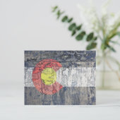 farbige Wand Postkarte (Stehend Vorderseite)