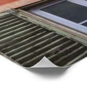 Farbige Wandposter Poster (Ecke)
