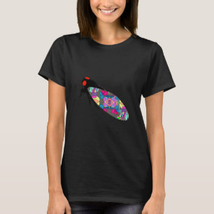 Farbige Wanze Zikade Schöne Entomologie Kinder Män T-Shirt