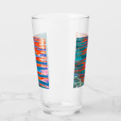 Farbige Wasserarme Glas (Links)