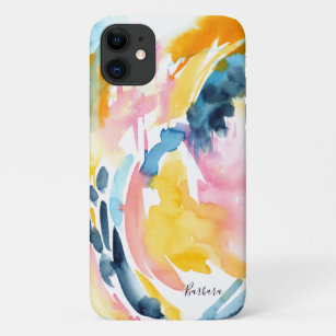 Farbige Wasserfarbe Abstrakt Art Handy Fall Case-Mate iPhone Hülle