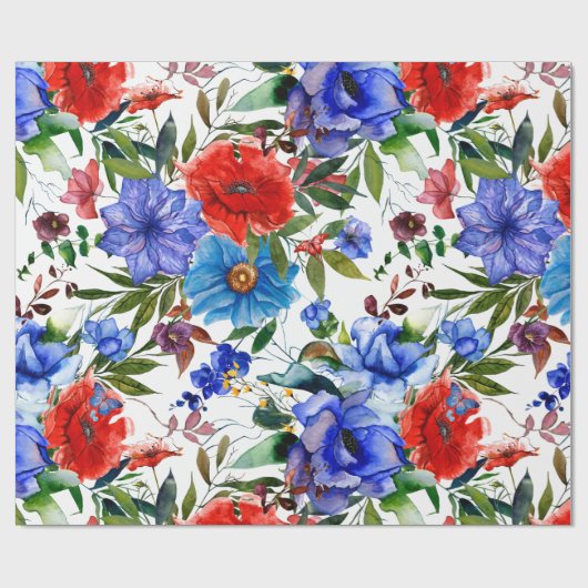 Farbige Wasserfarbe Geschenkpapier (Flach)