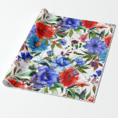 Farbige Wasserfarbe Geschenkpapier (Ungerollt)