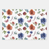 Farbige Wasserfarbe Geschenkpapier Set (Vorderseite 3)