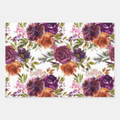 Farbige Wasserfarbe Geschenkpapier Set (Vorderseite 2)