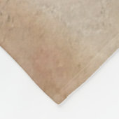 Farbige Wasserfarbe Saxophon Splash Custom Fleecedecke (Ecke)