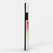 Farbige Wasserfarbe Single Blume Individuelle Name Case-Mate iPhone Hülle (Hinten/Rechts)