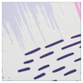 Farbige Wasserfarben abstrakte Pinselstriche Stoff (Muster)