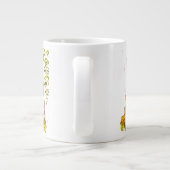 Farbige Wasserfarben, virtuelle Bibliothek Jumbo-Tasse (Rückseite)