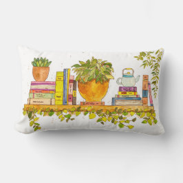 Farbige Wasserfarben, virtuelle Bibliothek Lendenkissen