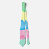 Farbige Wasserfarbenfrohe Krawatte (Vorderseite)