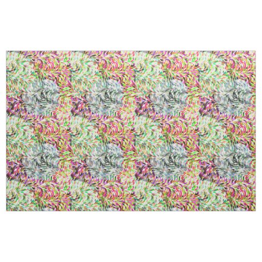 Farbige Wasserfarbenprägung Pinsel Schlaganfall Mu Stoff (Fat Quarter (45,7 x 55,9 cm))